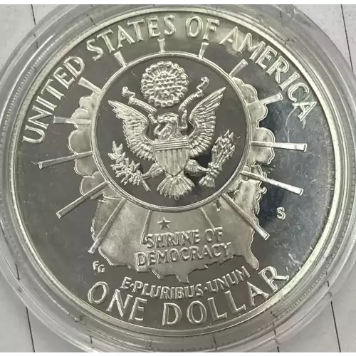 1991-S Mount Rushmore - Proof Silver Dollar - missing some/all OGP (2)