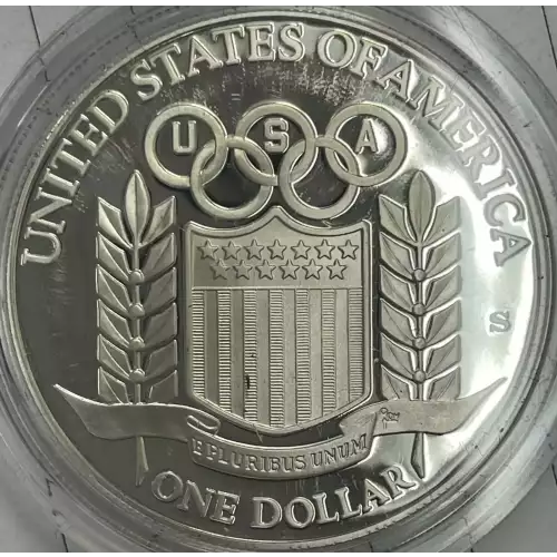 1992-S XXV Olympiad - Proof Silver Dollar- missing some/all OGP (2)