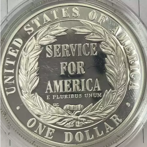 1996-S National Community Service Proof Silver Dollar - missing some/all OGP (2)