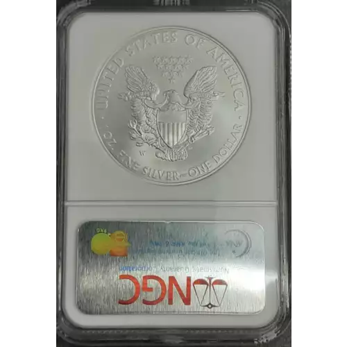 2008 W BURNISHED SILVER EAGLE EARLY RELEASES 