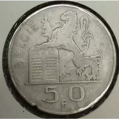 BELGIUM Silver 50 FRANCS (50 Frank)