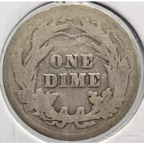 Dimes---Barber or Liberty Head 1892-1916 -Silver- 1 Dime (4)