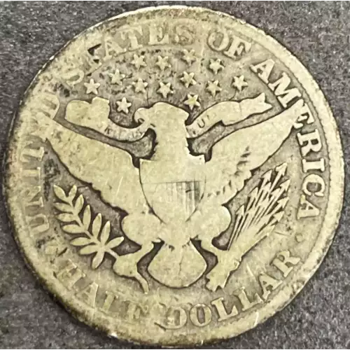 Half Dollars---Barber 1892-1915 -Silver- 0.5 Dollar (2)