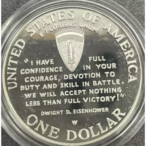 Modern Commemoratives --- 50th Anniversary of World War II 1991 -1995-Silver- 1 Dollar