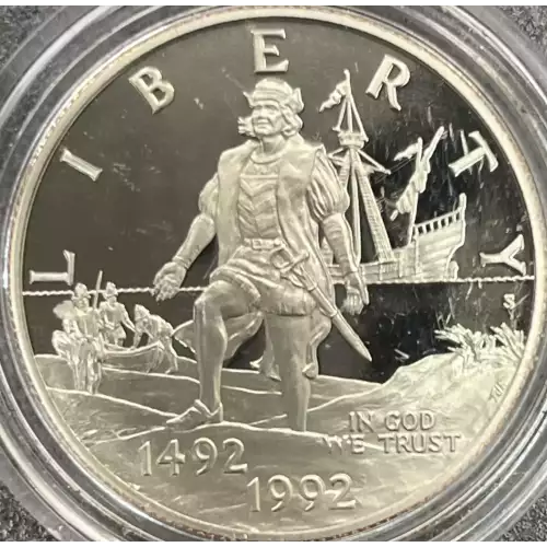 Modern Commemoratives --- Christopher Columbus Quincentenary 1992 -Copper-Nickel- 0.5 Dollar