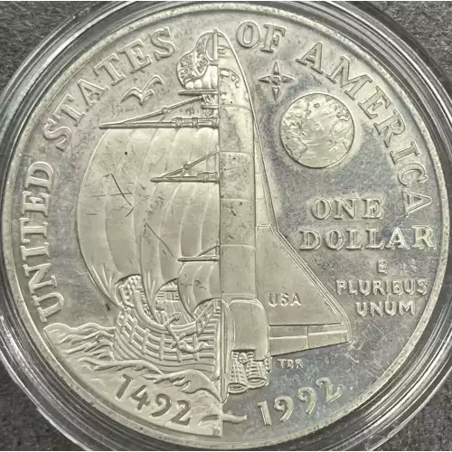 Modern Commemoratives --- Christopher Columbus Quincentenary 1992 -Silver- 1 Dollar (2)
