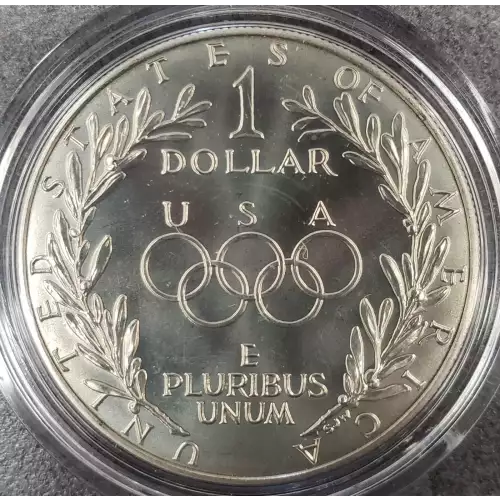 Modern Commemoratives --- Seoul Olympiad 1988-Silver- 1 Dollar (3)