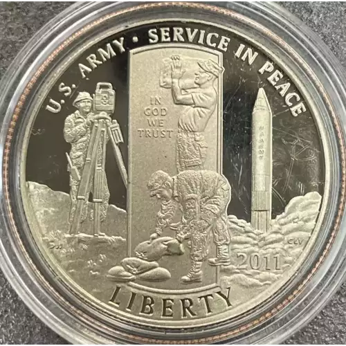 Modern Commemoratives --- U.S. Army 2011 -Copper-Nickel- 0.5 Dollar