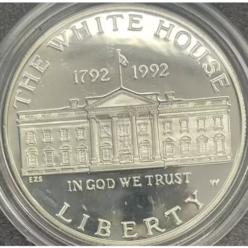 Modern Commemoratives --- White House 200th Anniversary 1992-Silver- 1 Dollar (2)