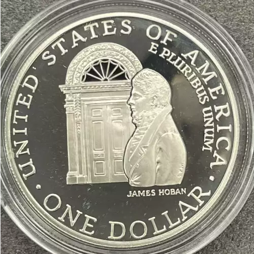 Modern Commemoratives --- White House 200th Anniversary 1992-Silver- 1 Dollar (3)