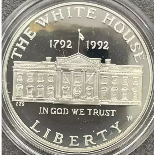Modern Commemoratives --- White House 200th Anniversary 1992-Silver- 1 Dollar (2)