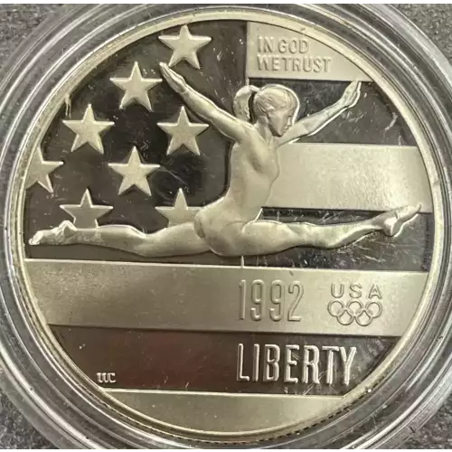 Modern Commemoratives --- XXV Olympiad 1992 -Copper-Nickel- 0.5 Dollar