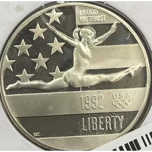 Modern Commemoratives --- XXV Olympiad 1992 -Copper-Nickel- 0.5 Dollar