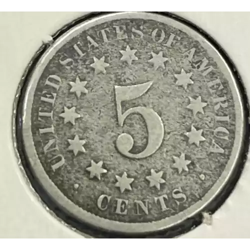 Nickel Five Cent Pieces-Shield 1866-1883 (2)