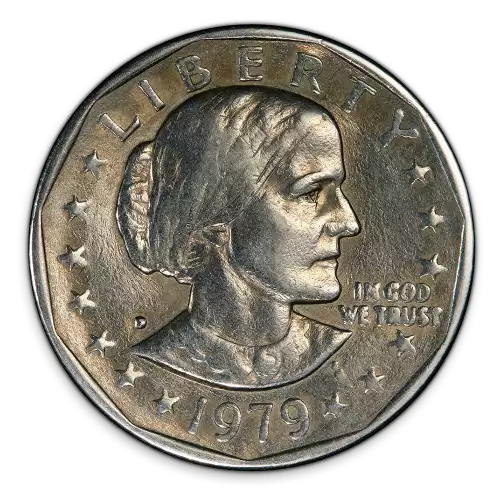 Susan B. Anthony Dollar (1979 - 1999) - Set of 3 Susan B Dollars
